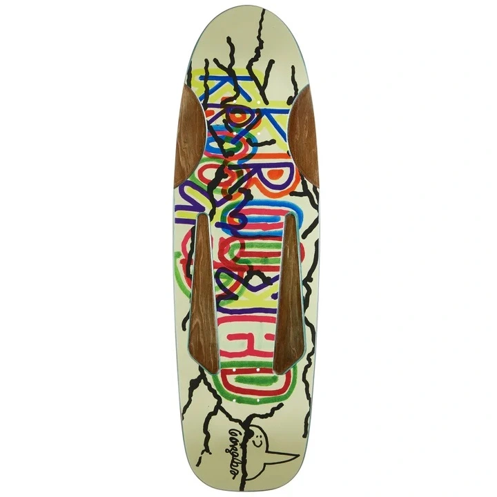 Krooked Baby Beamer Gonz Brown 10.12 Skateboard Deck