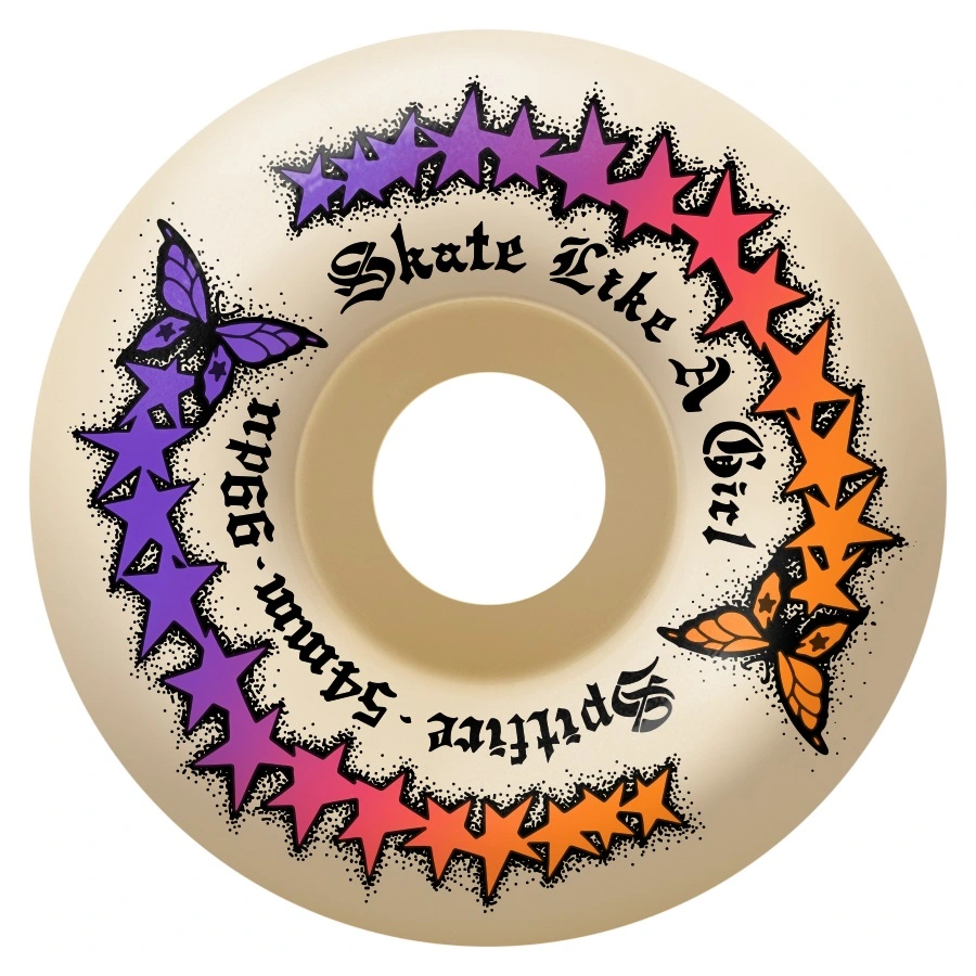 Spitfire Skate Like A Girl Evolution Radial Full F4 99D 54mm Skateboard Wheels