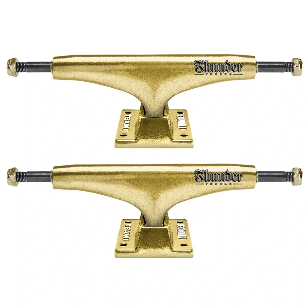 Thunder Hollow Light Team Gilded Gold Set Of 2 Skateboard Trucks [Size: 148]