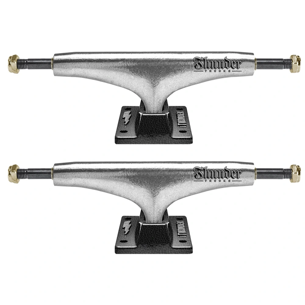 Thunder Hollow Light Team Gilded Polished Set Of 2 Skateboard Trucks [Size: 149]