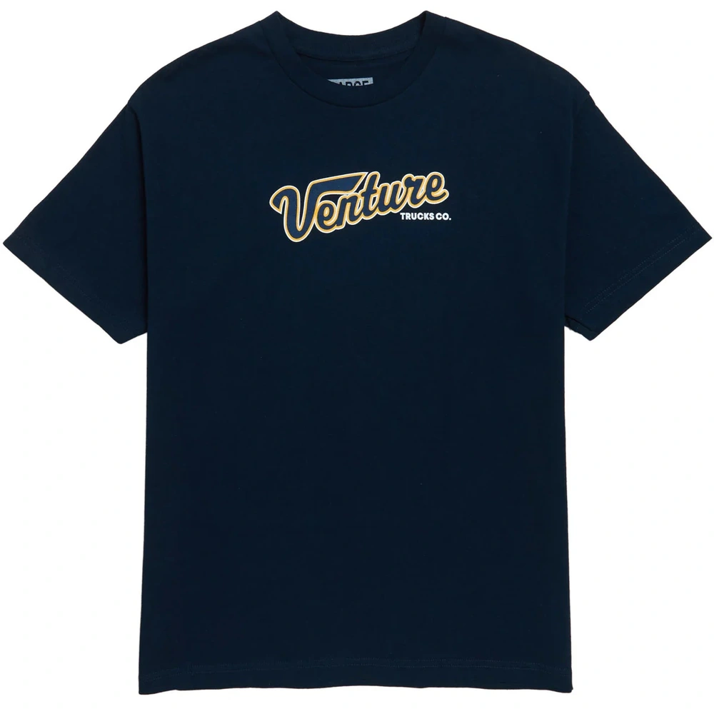 Venture Truck Co Collegiate True Navy T-Shirt [Size: L]