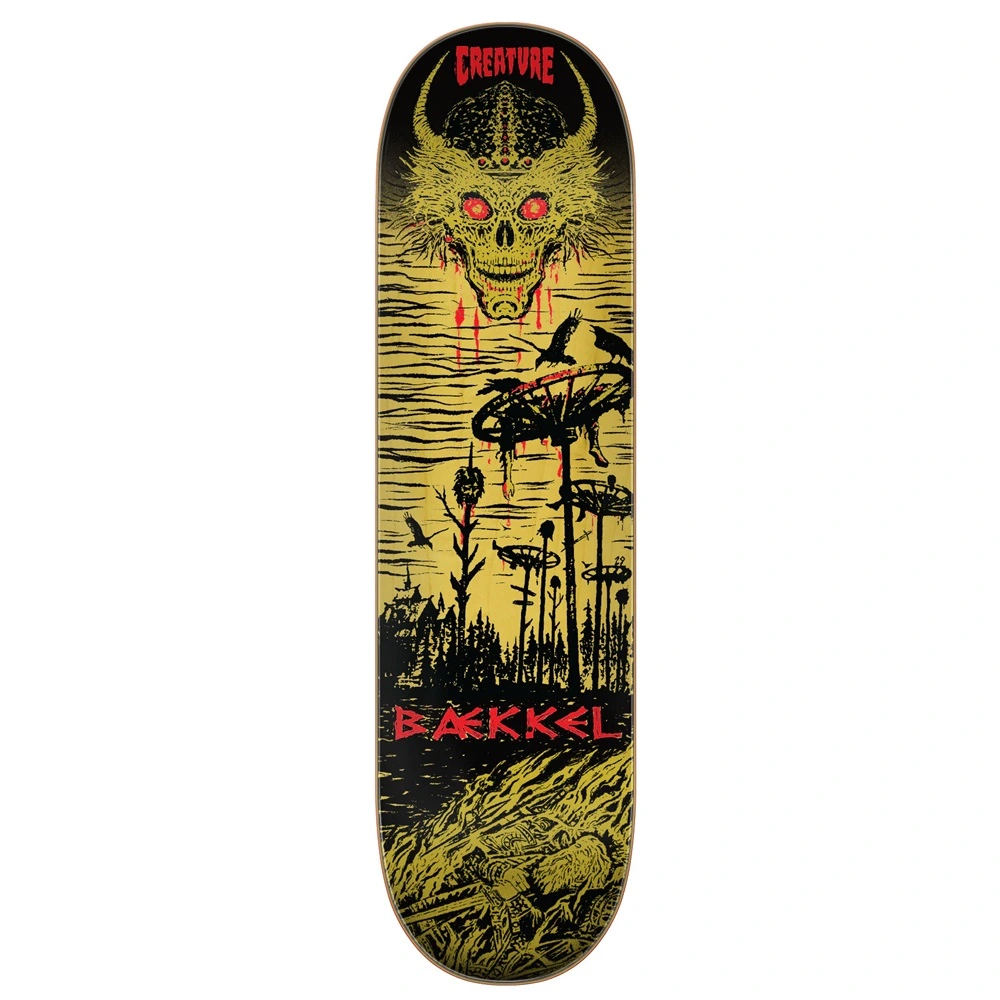 Creature Wasteland Baekkel 8.6 Skateboard Deck