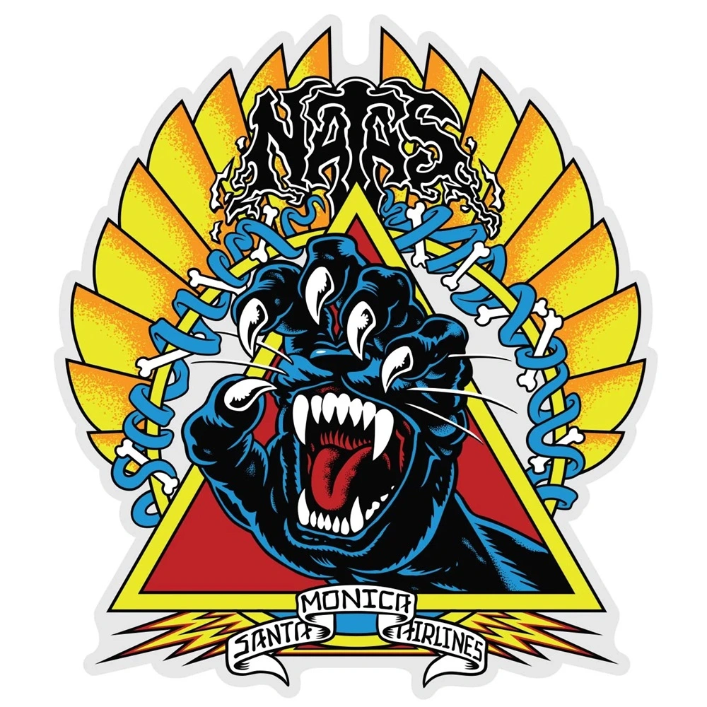 Santa Cruz Natas Screaming Panther Sticker