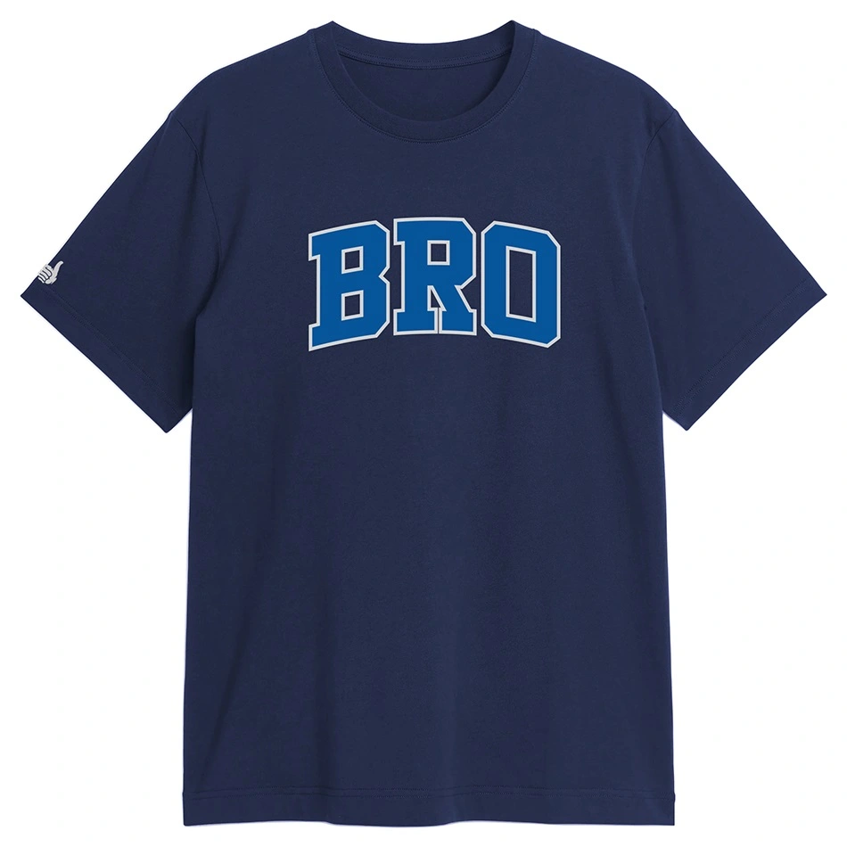 Bro Style Bro Navy T-Shirt [Size: M]