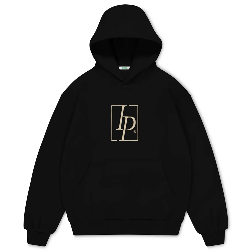 Ichpig Heritage Cordless Black Hoodie [Size: M]