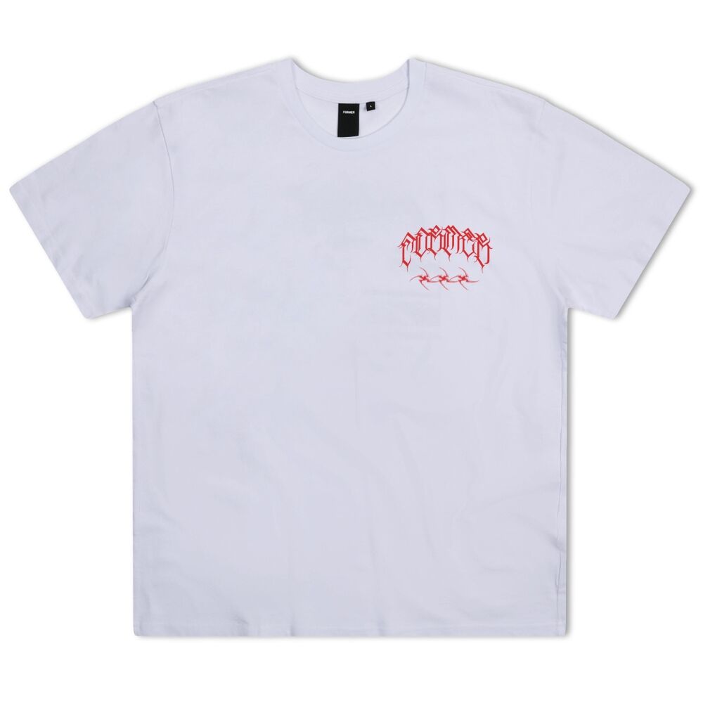 Former Fracture Crux White T-Shirt [Size: M]