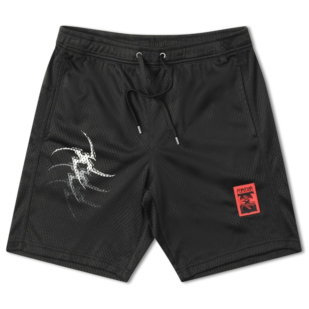 Former Combat Star Mesh Black Walk Shorts [Size: 30]