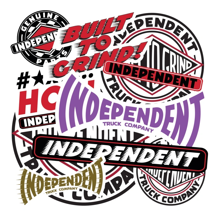 Independent Assorted Stickers 10 Pack