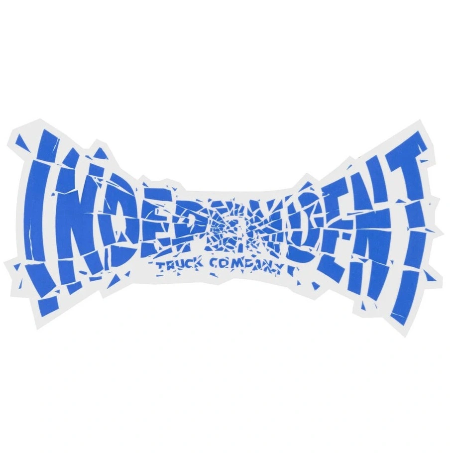 Independent Shatter Span Sticker [Colour: Blue]