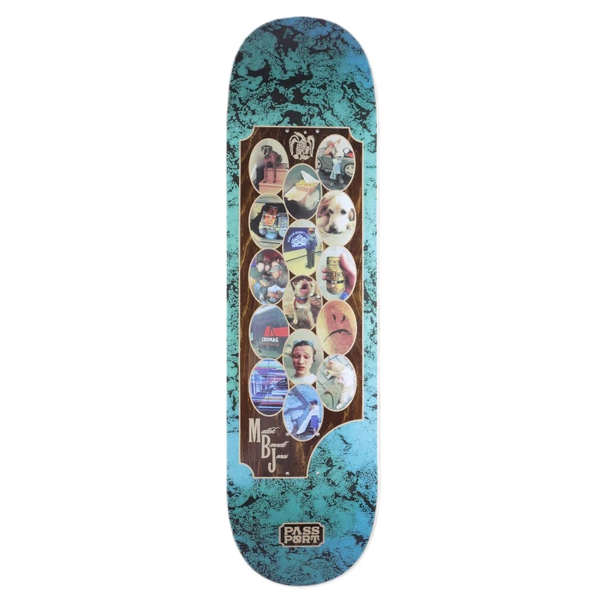 Passport Yearbook Series Matlok Bennet-Jones 8.25 Skateboard Deck