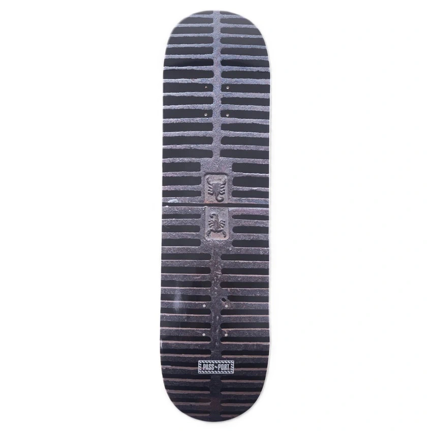 Passport Drain Series Insignia 8.5 Skateboard Deck