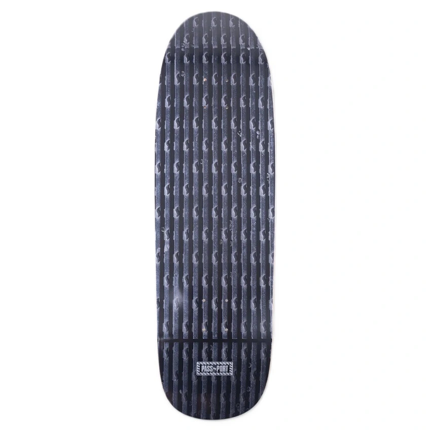 Passport Drain Series Tilde Spade Shape 8.875 Skateboard Deck