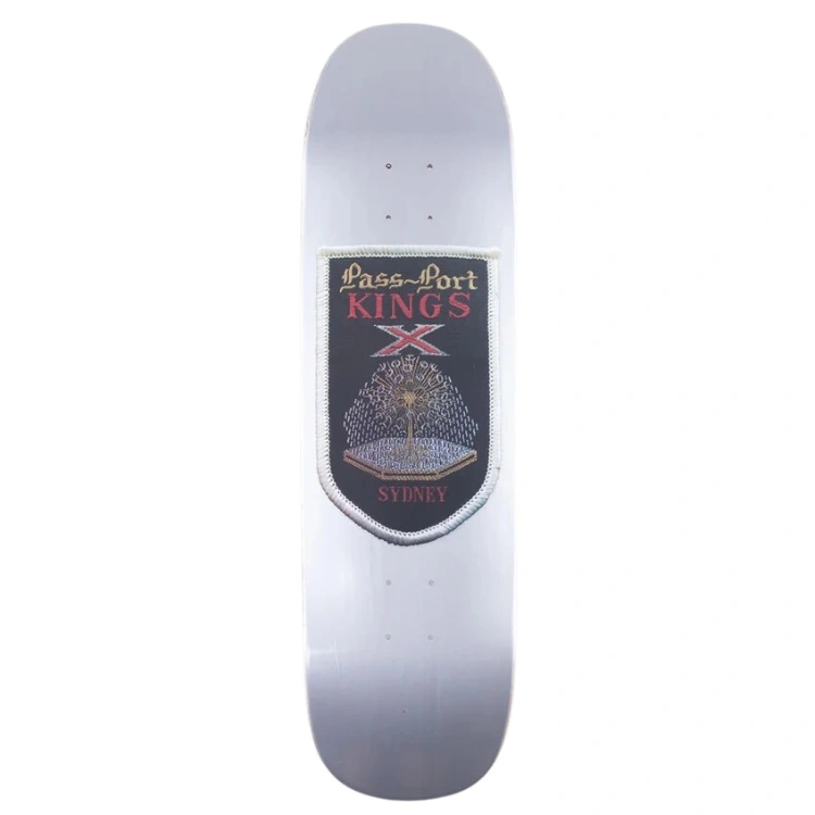 Passport Patch Series Kings X Softie Shape 8.625 Skateboard Deck