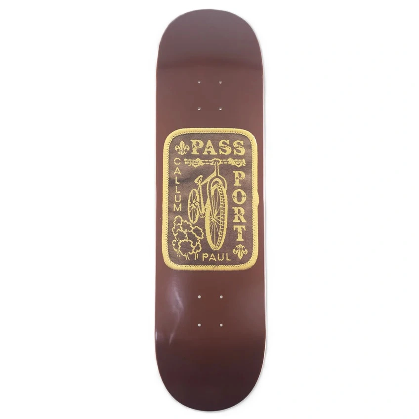 Passport Patch Series Callum Paul 8.38 Skateboard Deck