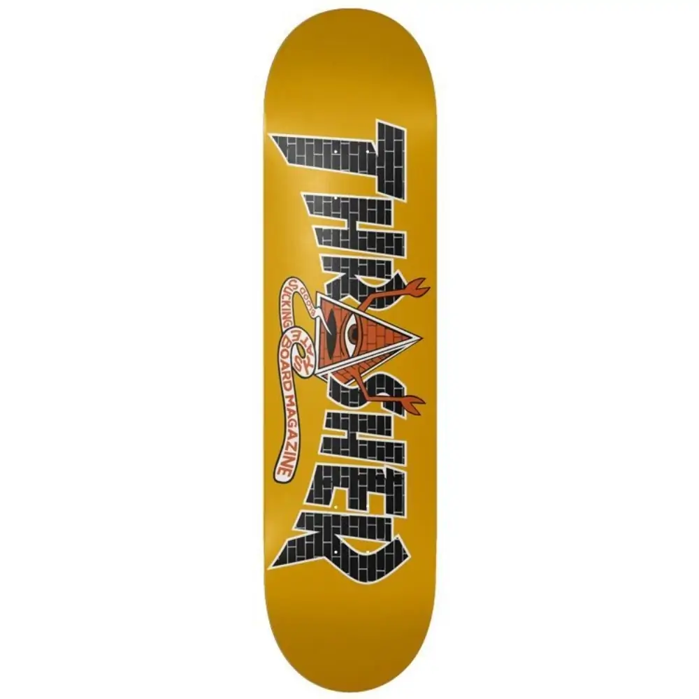 Toy Machine x Thrasher Pyramid Sect 8.5 Skateboard Deck