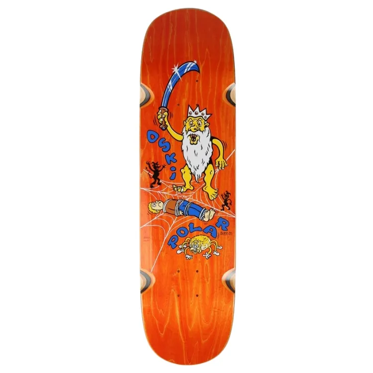 Polar Skate Co Oskar Rozenberg Spider King P2 Shape 8.5 Skateboard Deck