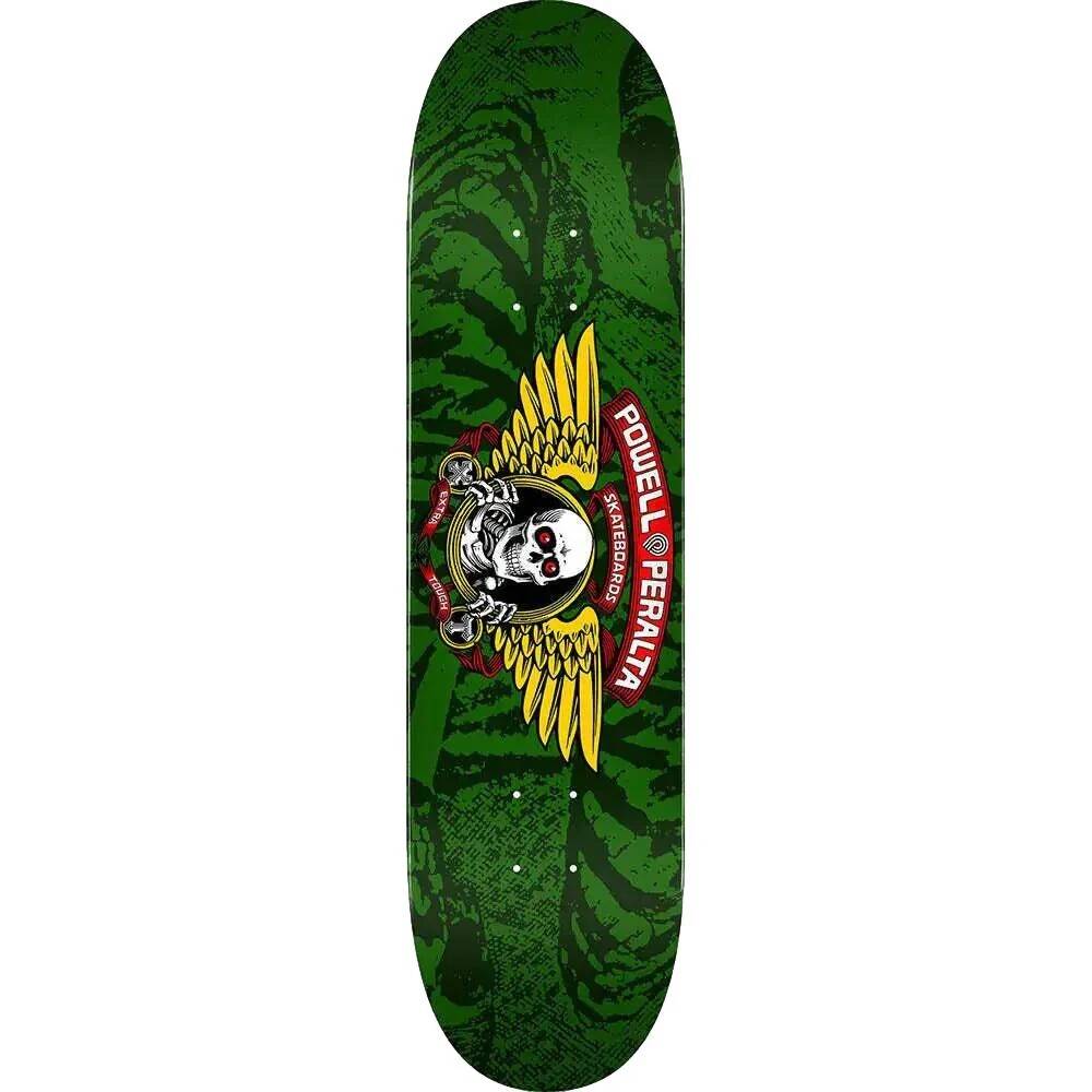 Powell Peralta Winged Ripper Green 8.0 Skateboard Deck