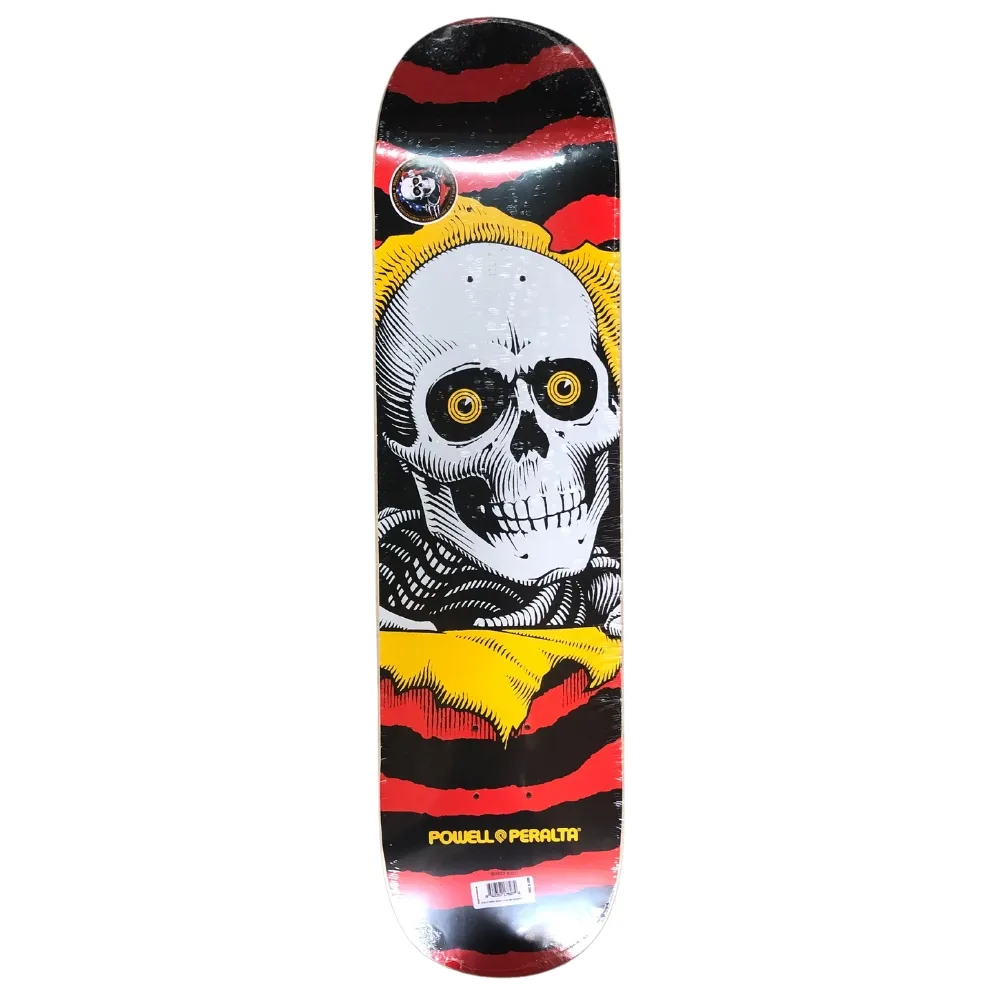 Powell Peralta Ripper Black Red 7.75 Skateboard Deck