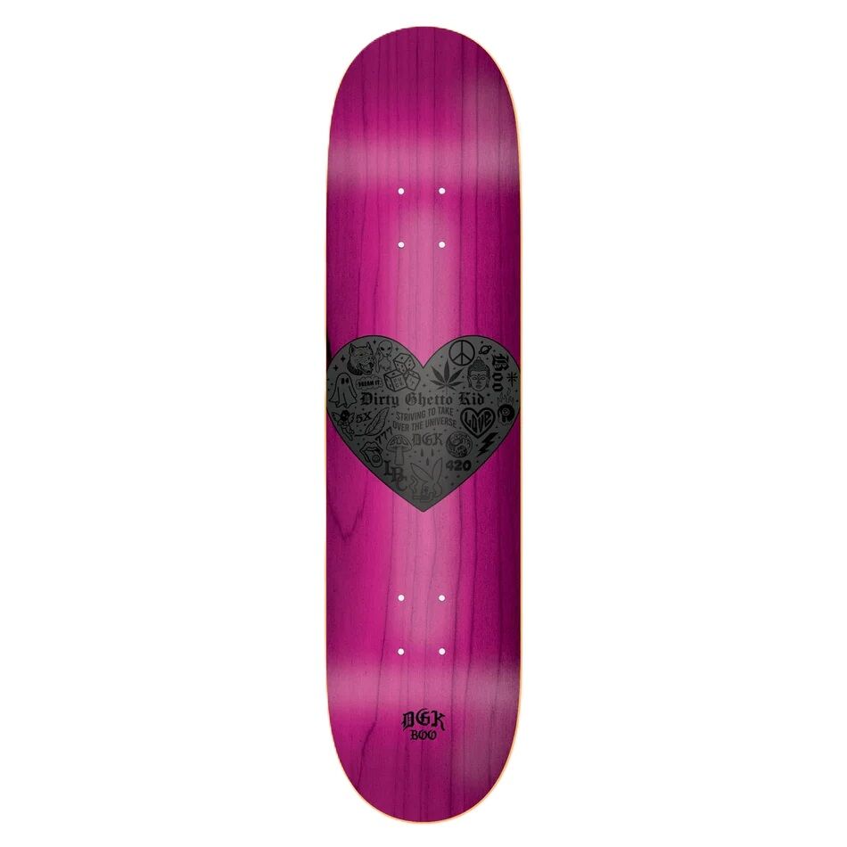 Dgk Feels Boo Pink 8.25 Skateboard Deck