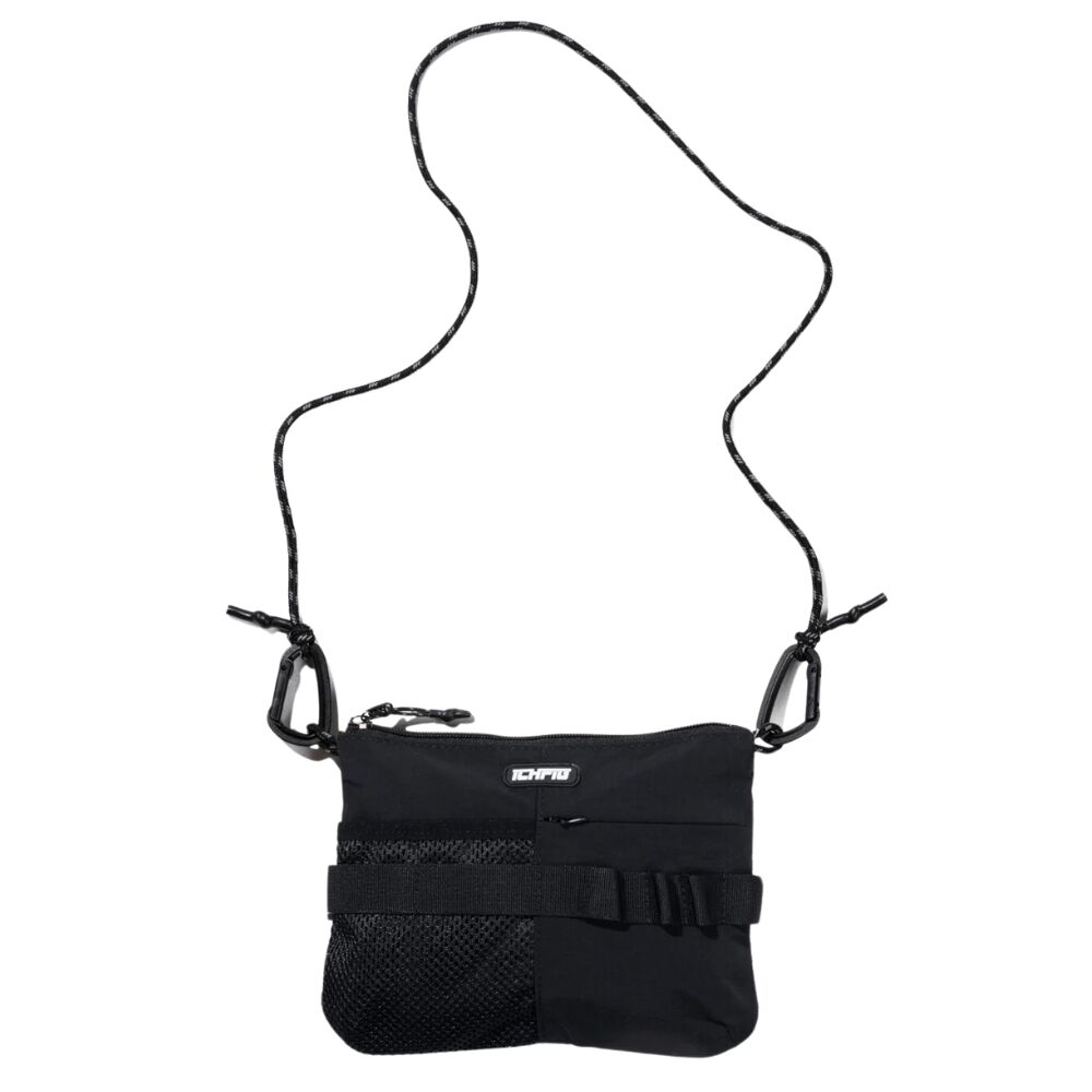 Ichpig Ripstop Stash Black Granite Shoulder Bag