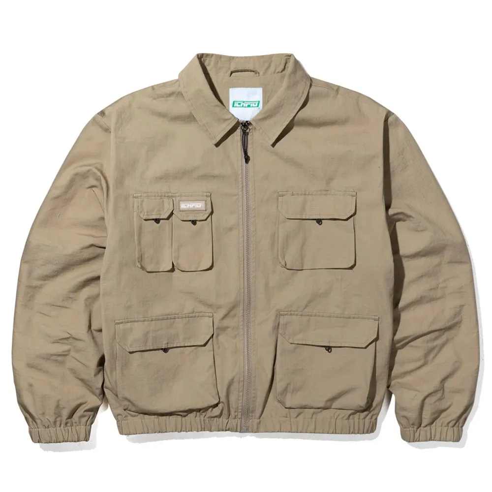 Ichpig Ripstop Cargo Field Dune Jacket [Size: M]