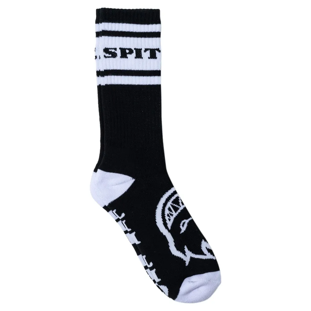 Spitfire Classic 87 Bighead Black White 1 Pair Mens Socks