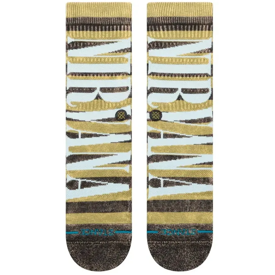 Stance X Nirvana Green Large Mens Socks