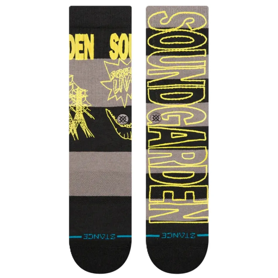 Stance X Soundgarden Black Large Mens Socks