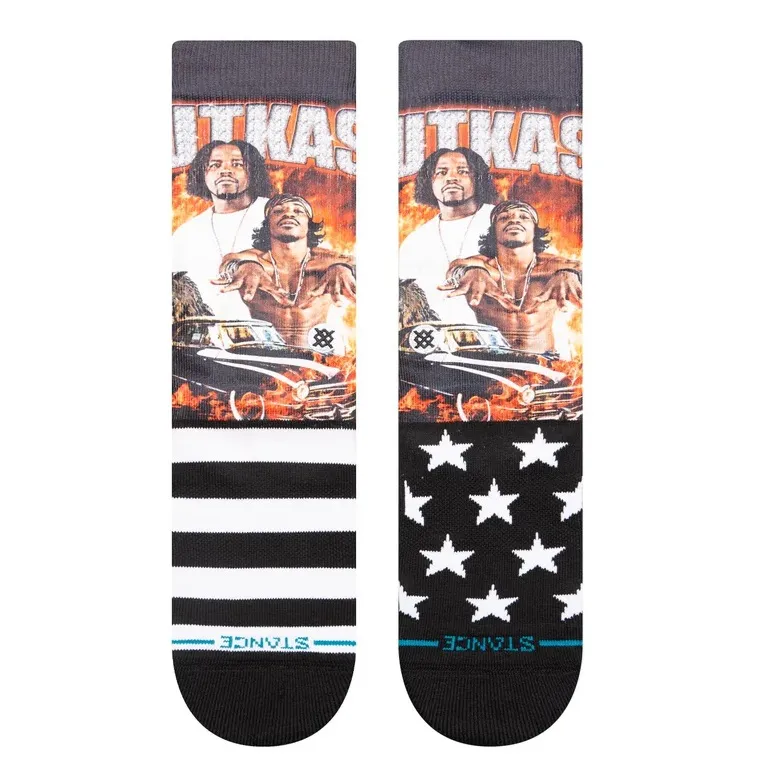 Stance X Outkast Stankonia Black Large Mens Socks