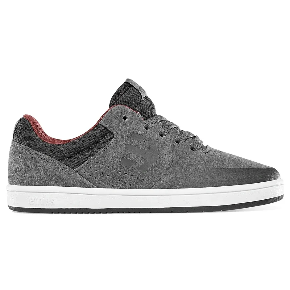 Etnies Marana Dark Grey Black Red Mens Skate Shoes [Size: US 9]