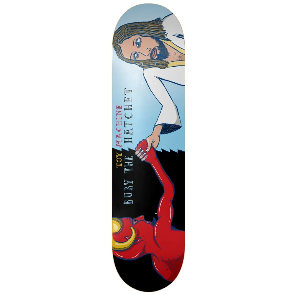 Toy Machine Bury The Hatchet Twin 8.5 Skateboard Deck