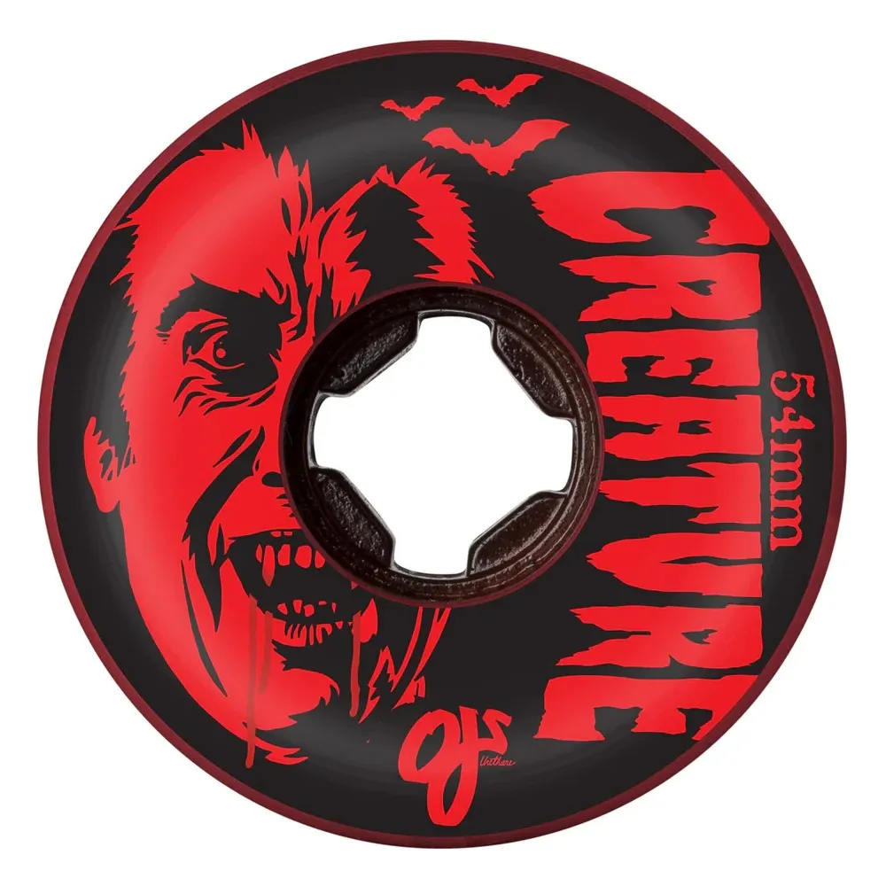 OJ X Creature How To Kill A Vampire Bloodsuckers Red Black 97A 54mm Skateboard Wheels