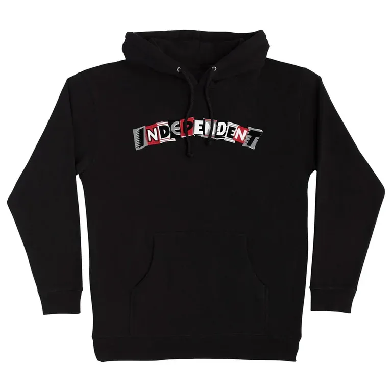 Independent Lance Mountain Ransom Black Hoodie [Size: M]