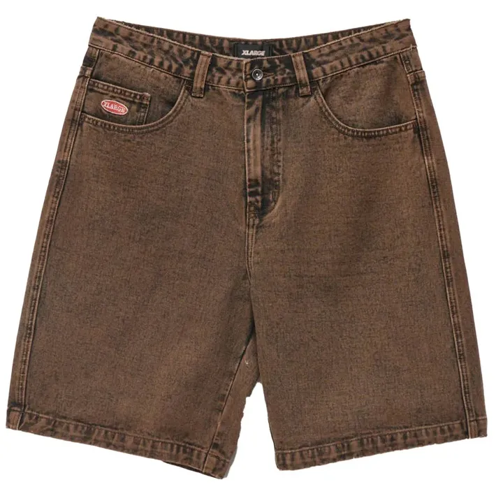 XLarge Bull Denim 91 Brown Shorts [Size: 30]