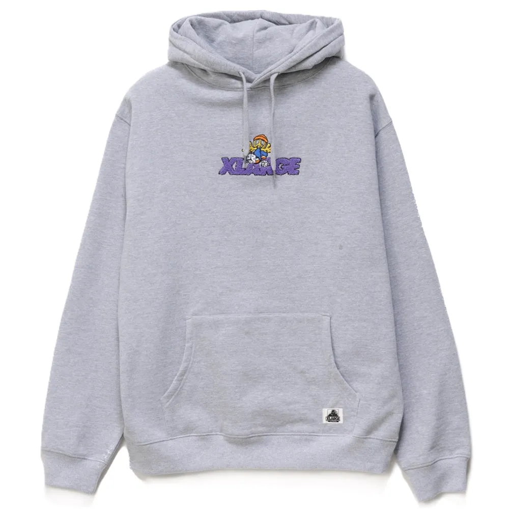 XLarge Dice Roll True Grey Marle Hoodie [Size: M]