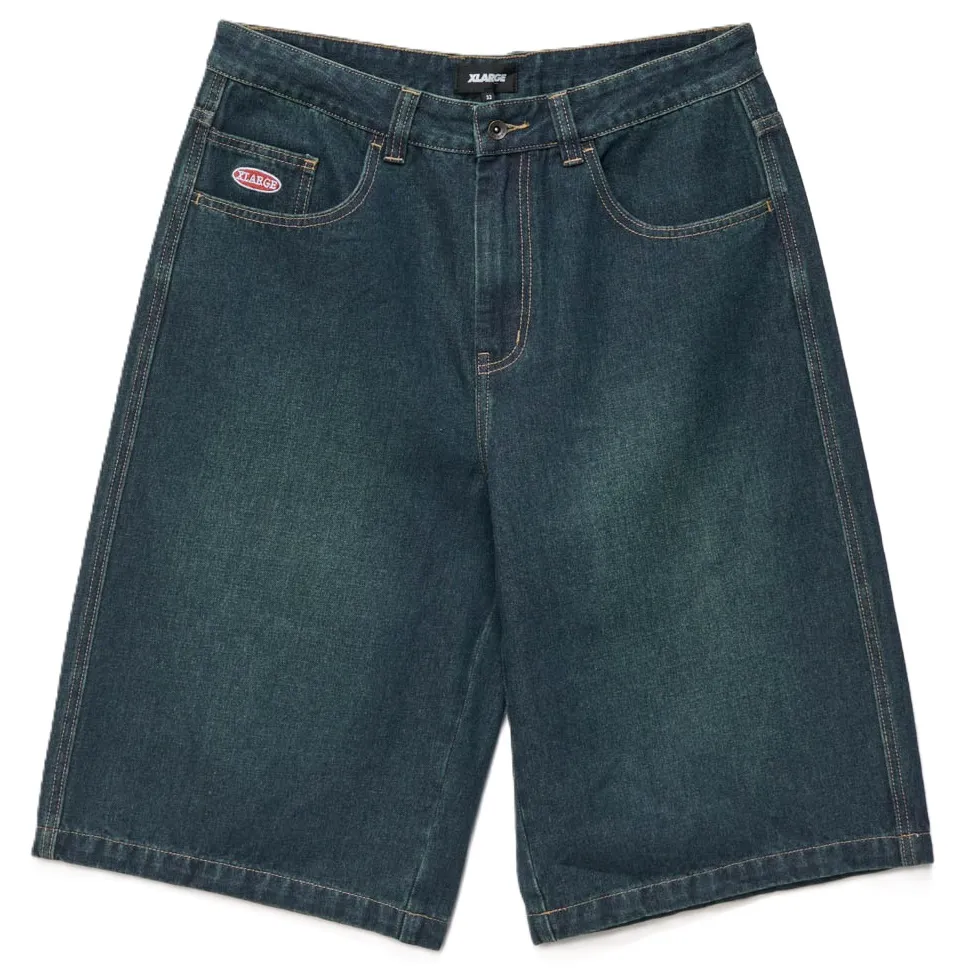 XLarge Baggy Bull Denim 91 Swamp Shorts [Size: 30]