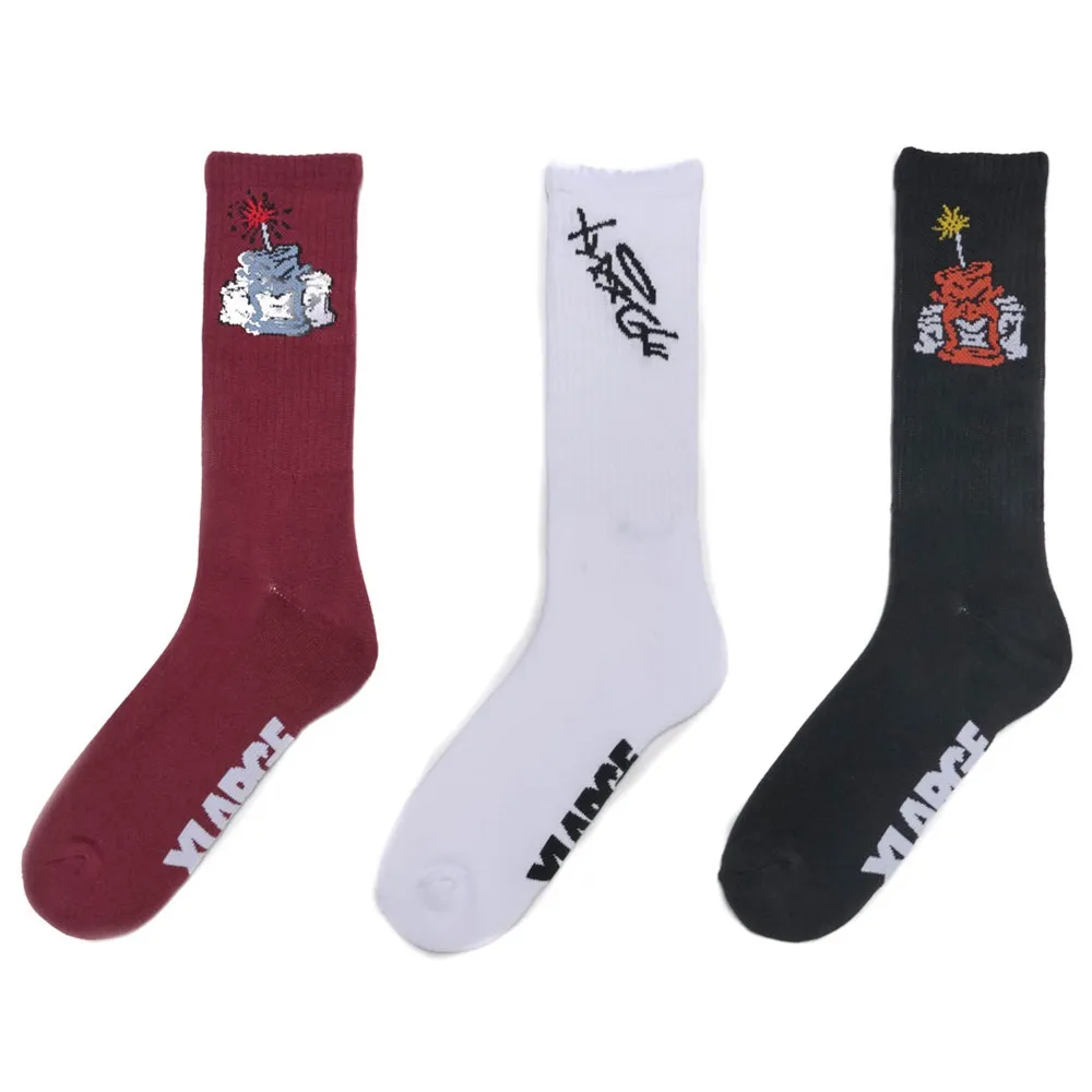 XLarge Dynamite Multi 3 Pack Socks