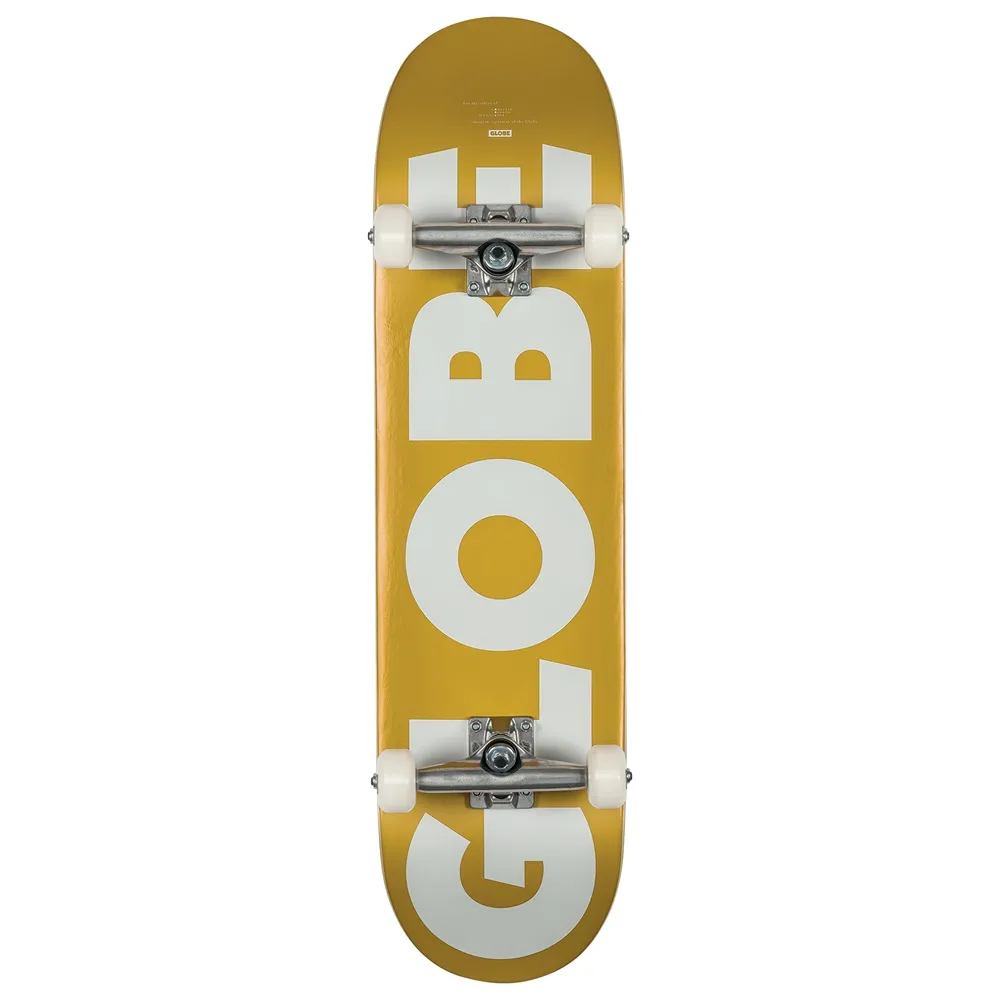 Globe G0 Fubar Haze Off White 7.75 Complete Skateboard