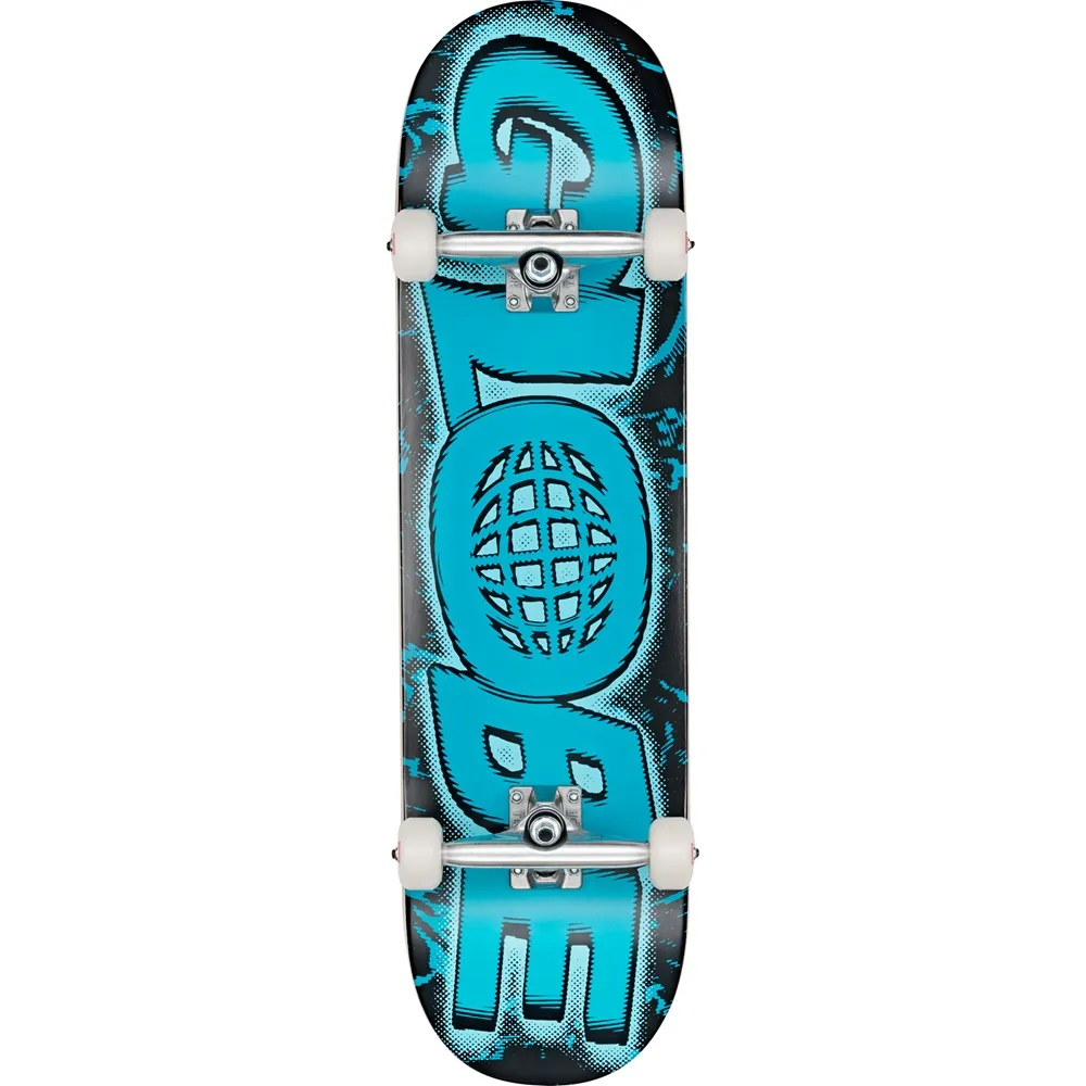 Globe G0 Reverb Black Blue 8.5 Complete Skateboard