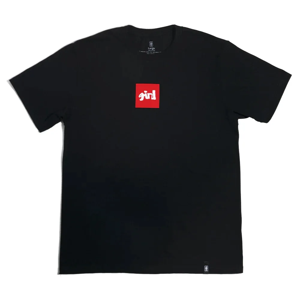 Girl Chunk Black T-Shirt [Size: M]