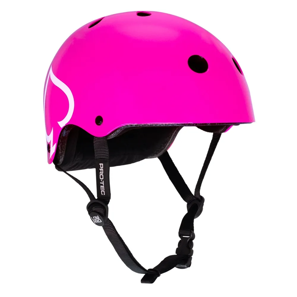 Protec Low Pro Certified Gloss Pink Helmet [Size: XS-S]