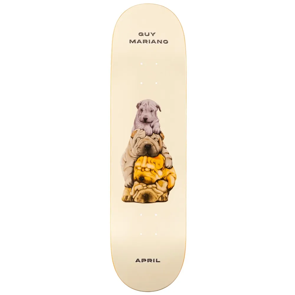 April Guy Mariano The Dogs 8.5 Skateboard Deck