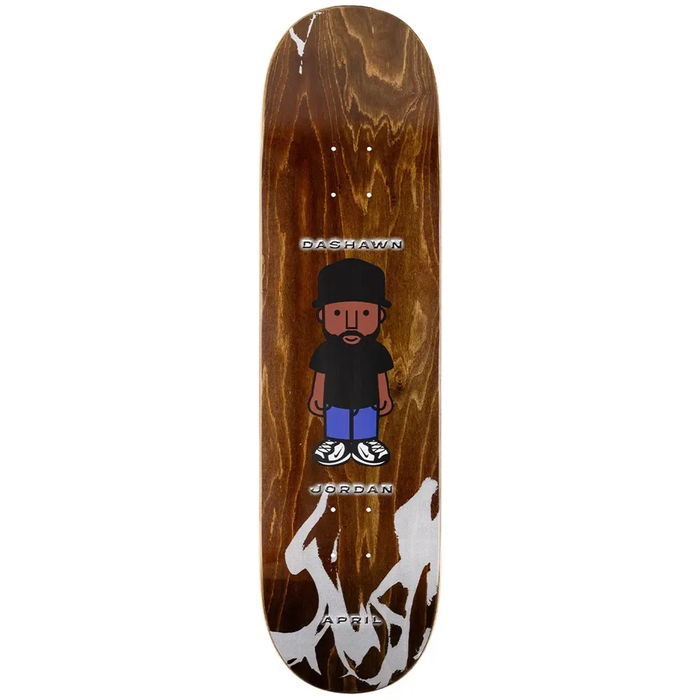 April Dashawn Jordan Character 8.5 Skateboard Deck