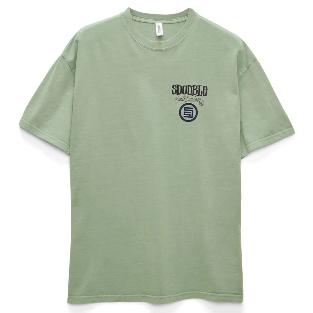 S-Double Combo Platter Washed Swamp T-Shirt [Size: M]