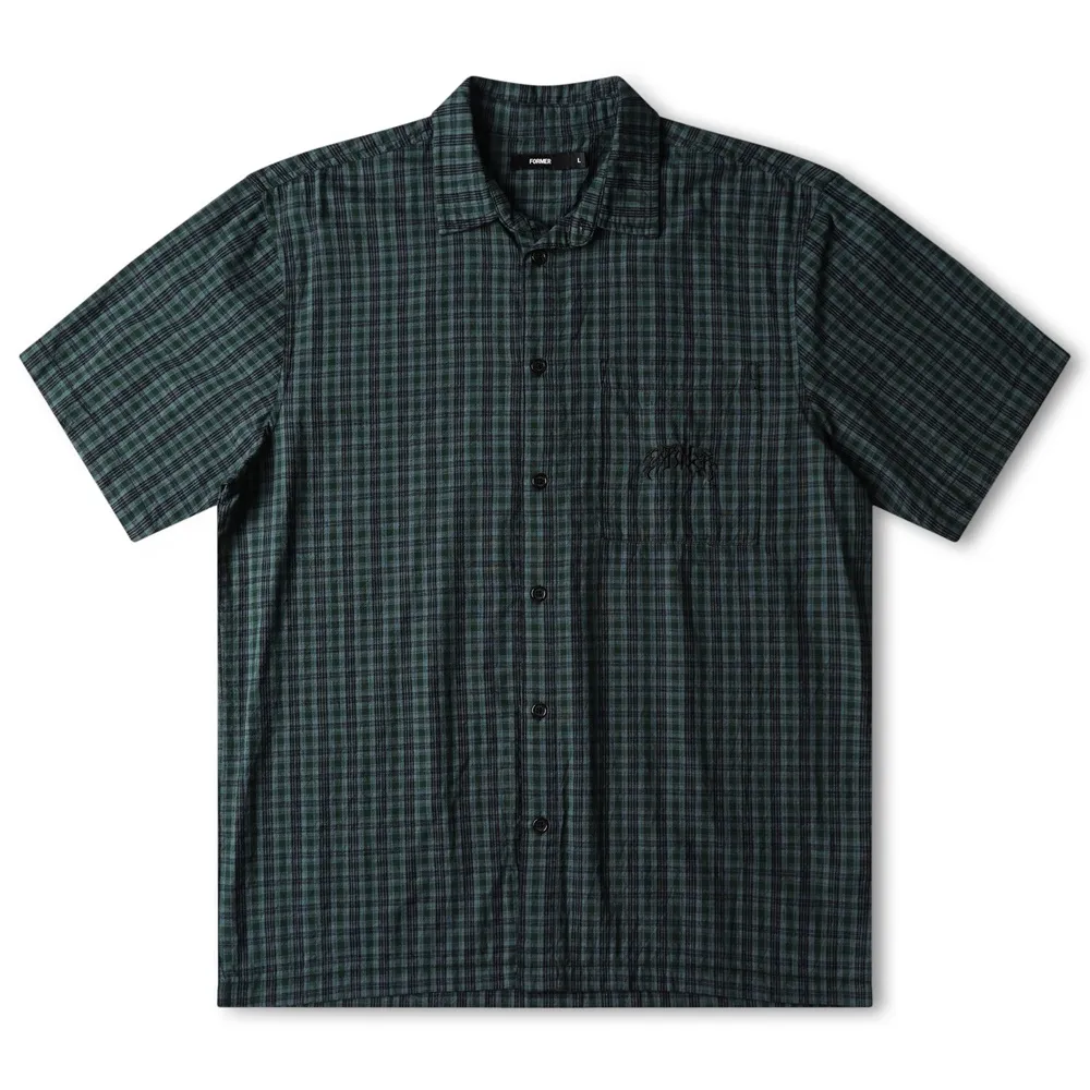 Former Manners Check River Button Up Shirt [Size: M]