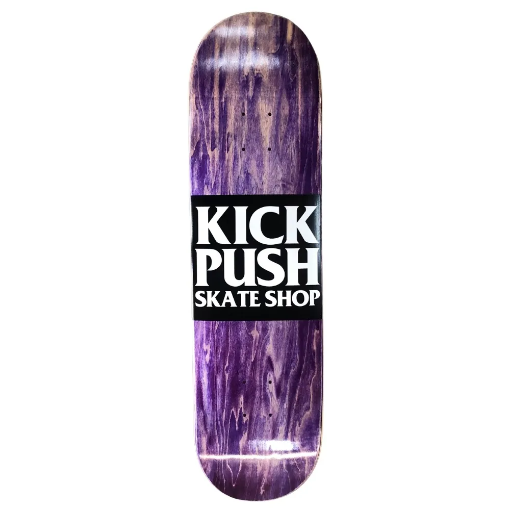 Kick Push American Pro Classic Purple 8.0 Skateboard Deck