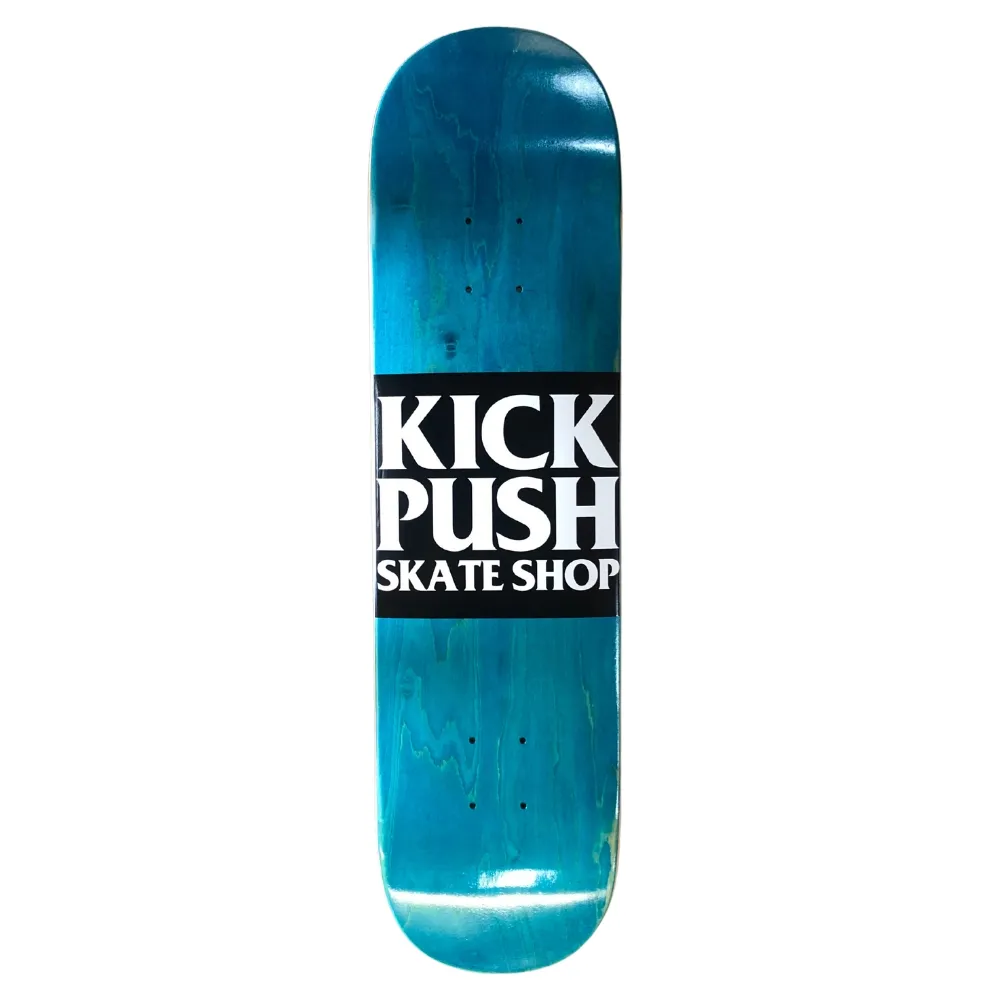 Kick Push American Pro Classic Blue 8.125 Skateboard Deck