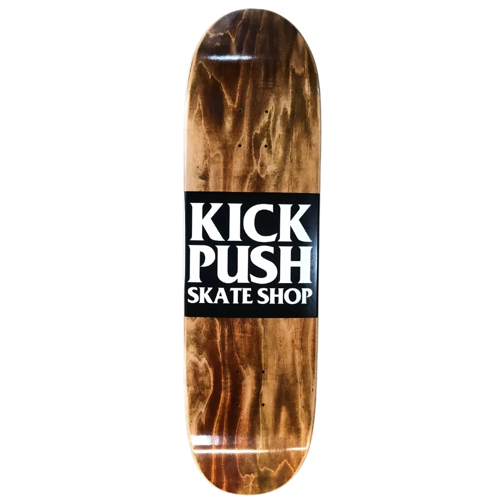 Kick Push American Pro Egg Brown 8.5 Skateboard Deck