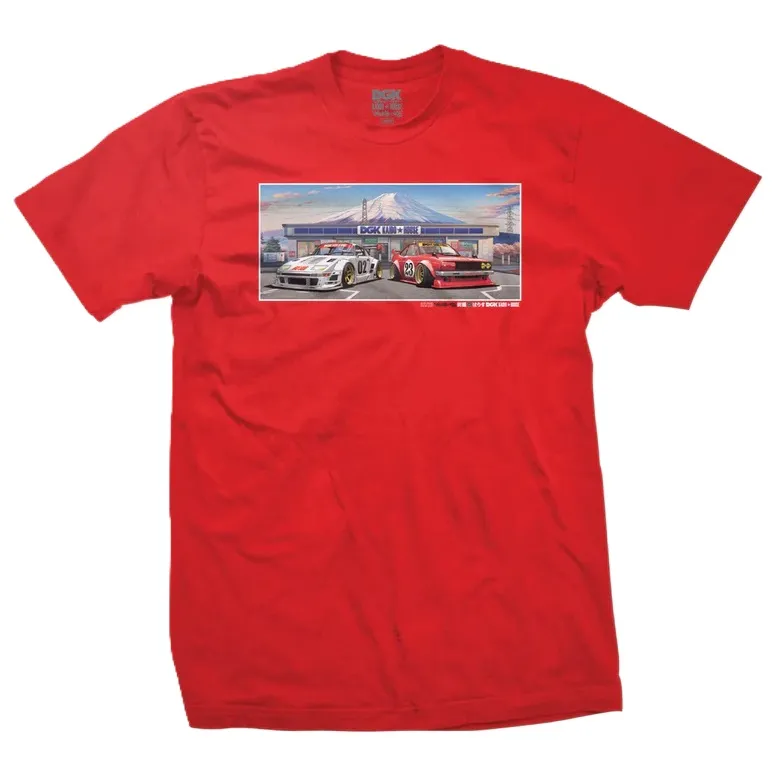 DGK X Kaido House Konbini Red T-Shirt [Size: M]