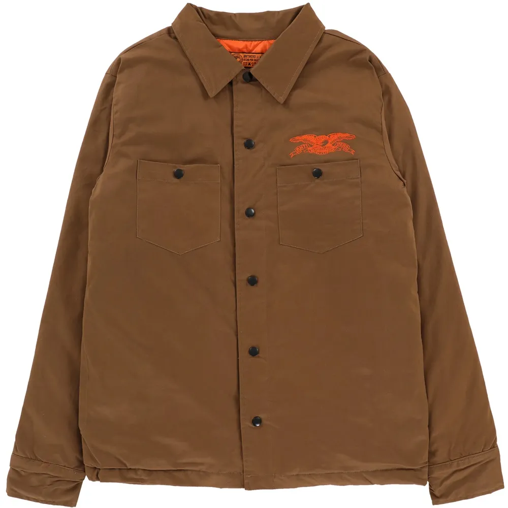 Anti Hero Hecho Por Skate Brown Jacket [Size: L]